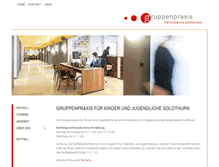 Tablet Screenshot of gruprax.ch